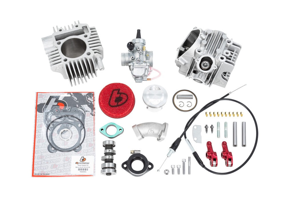 TB Parts V2 177-184cc bore kit w/VM26 carb kit - YX160 ZS155
